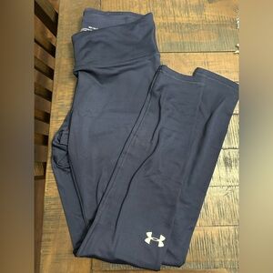 Under Armour Dark Blue Leggings with Logo
